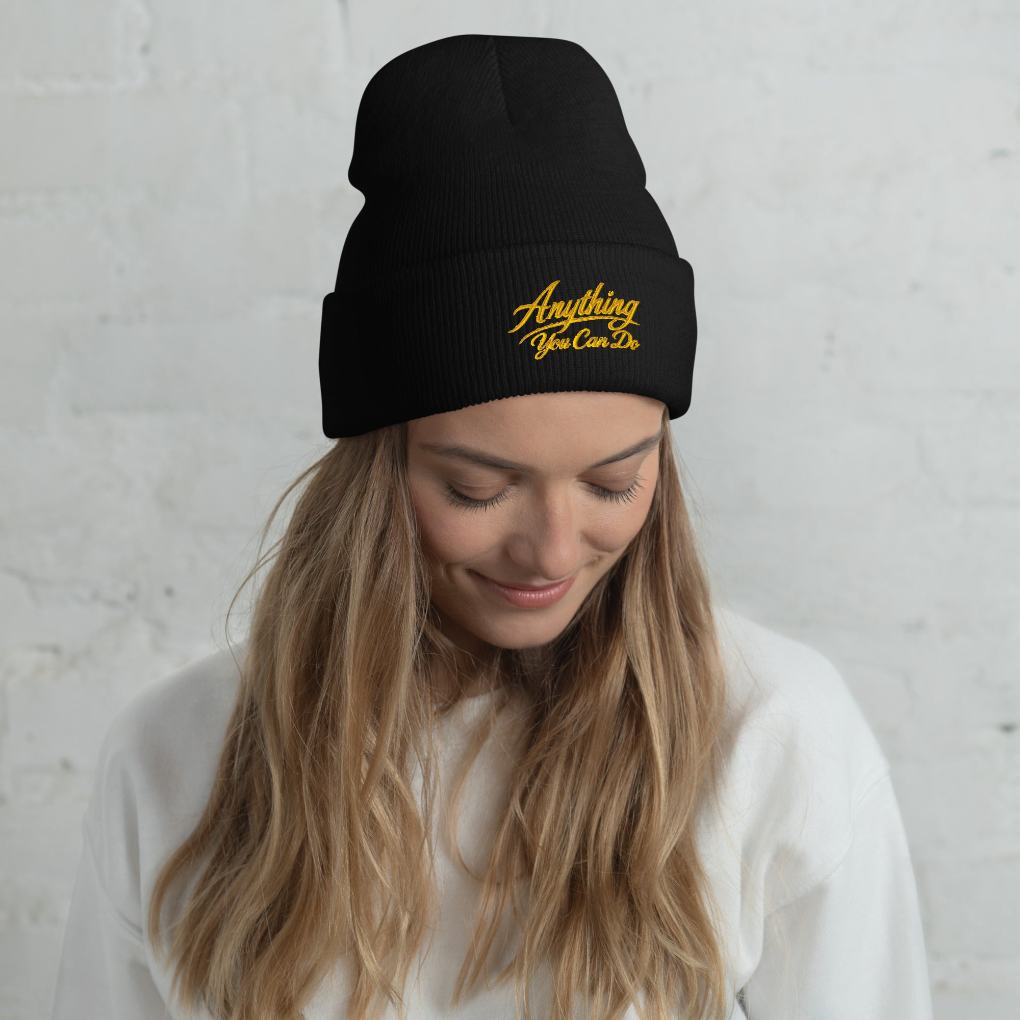 Anything You Cand Do Cuffed Beanie – AYCD - Anything You Can Do